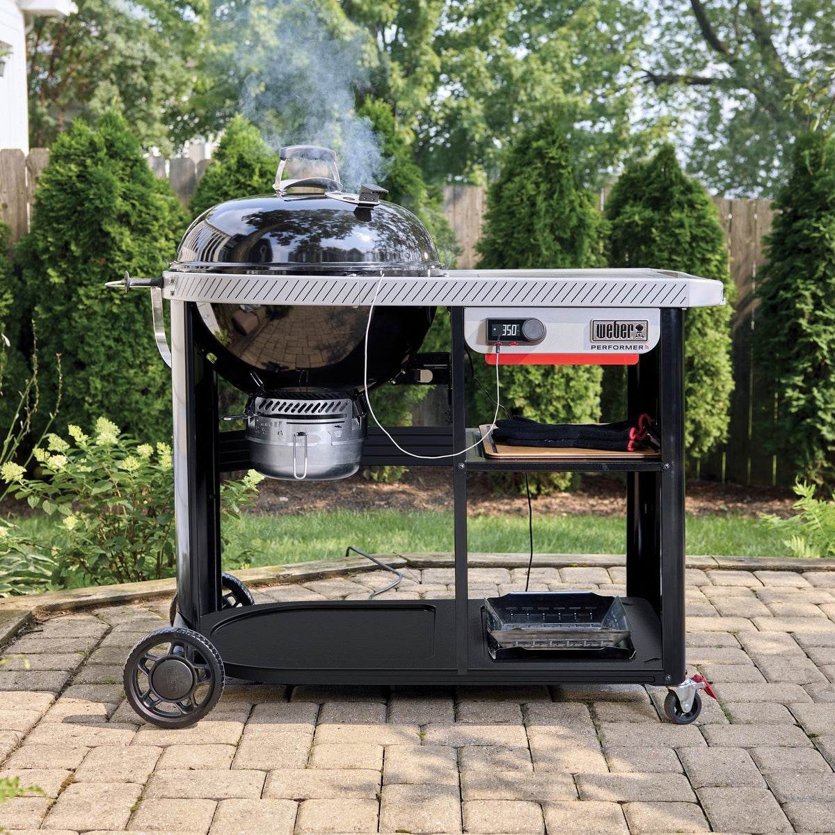 Weber 22” Performer™ Premium Smart Charcoal Grill